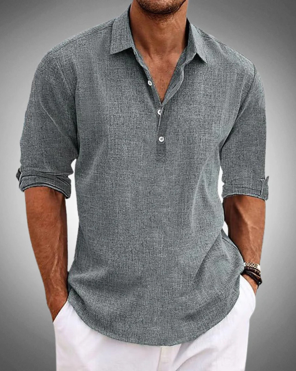 Charlie - Classic Cotton Shirt