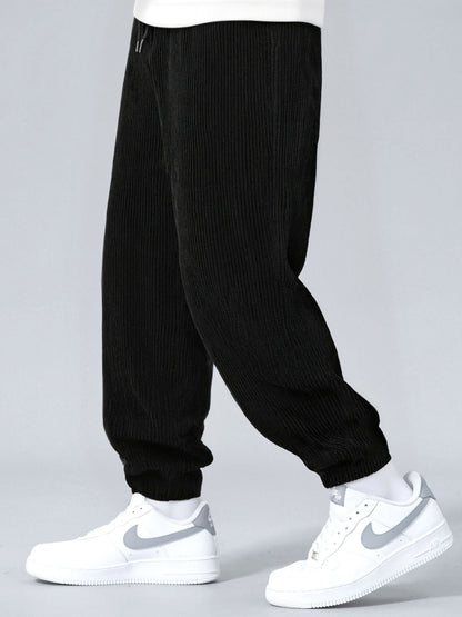 Corduroy Jogger Pants