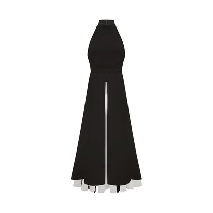 Emma - halterneck layered long dress
