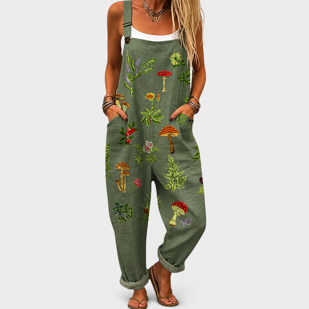 Emilia™ | Tuscan Forest Jumpsuit