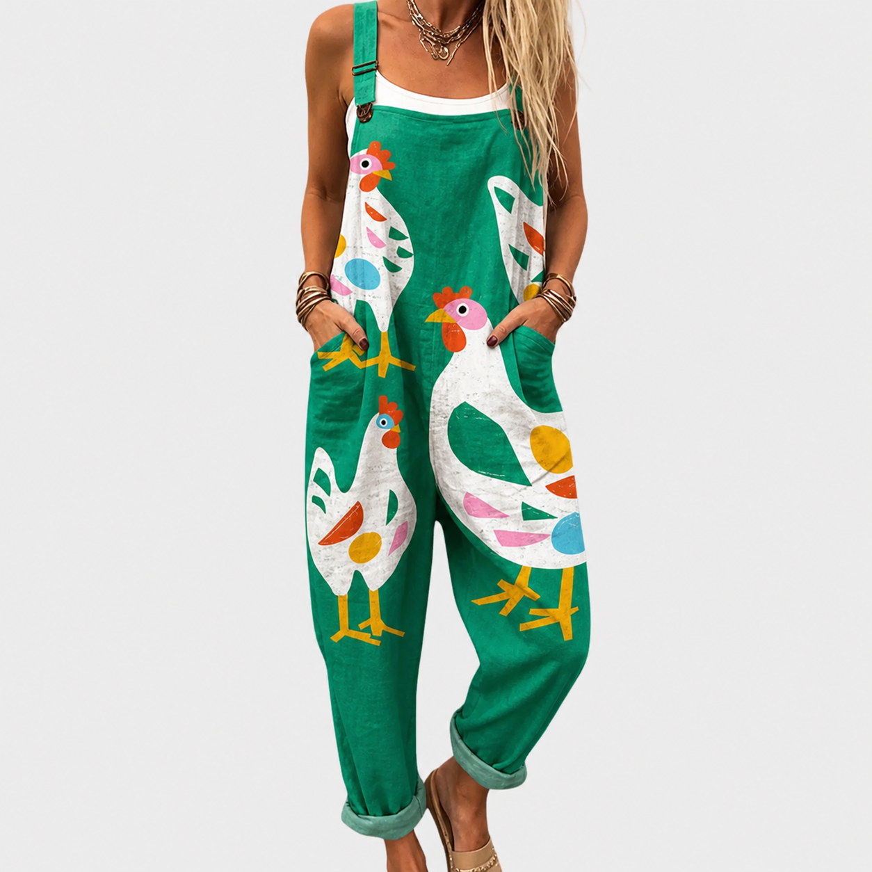 Savannah™ | Emerald Lagoon Jumpsuit