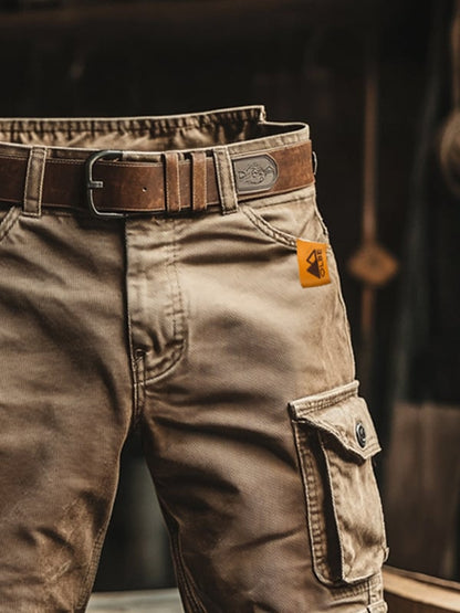 Jack | Retro Multi-Pocket Cargo Shorts