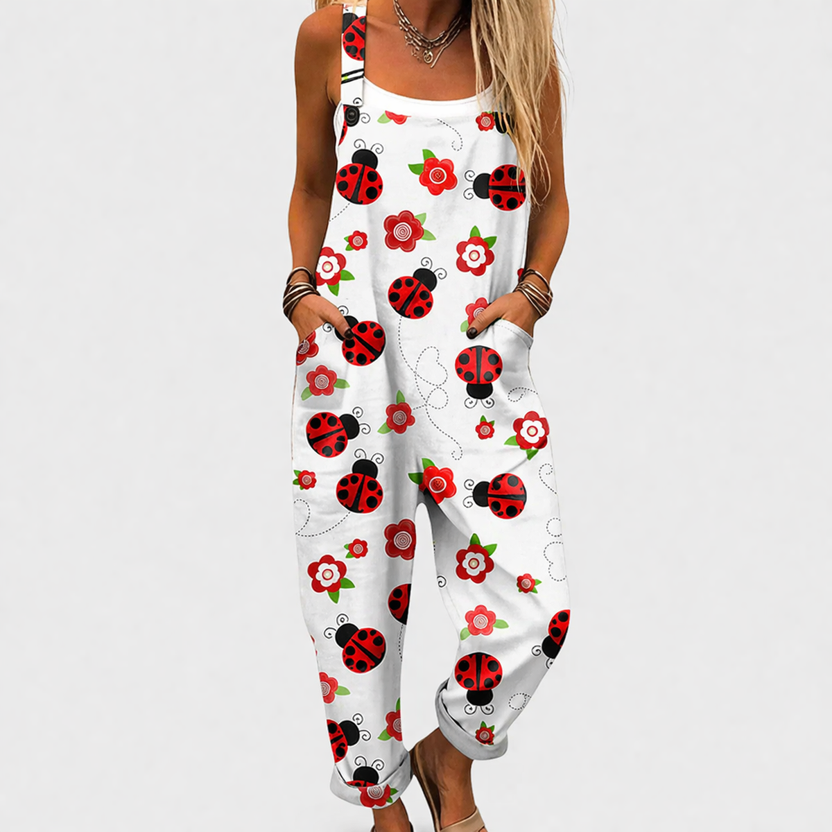 Lily™ | Enchanted Ladybug Jumpsuit