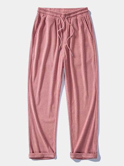 Straight Leg Corduroy Pants