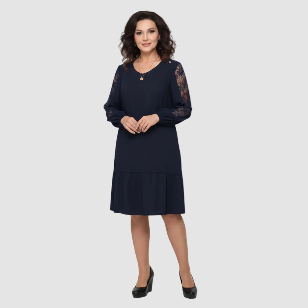 Laila™ Elegant Midi Dress