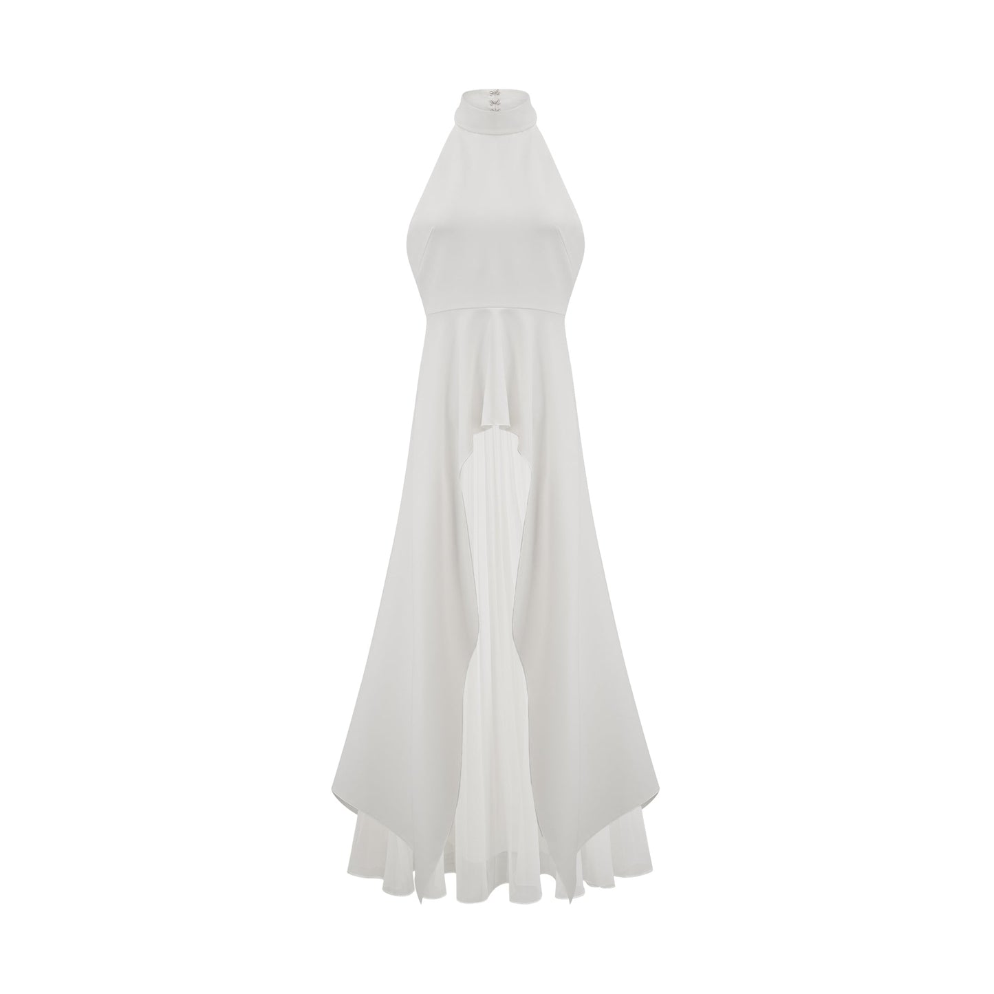 Emma - halterneck layered long dress