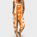 Aria™ | Orange Sun Jumpsuit