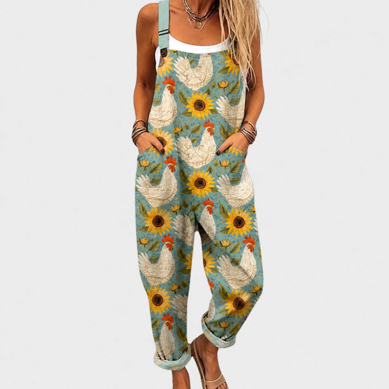 Daisy™ | Sunflower Jumpsuit