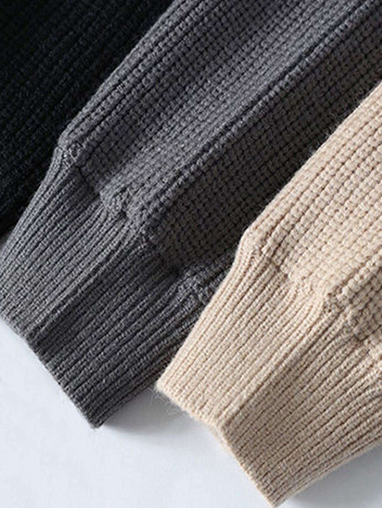 Color Block Crew Neck Sweater