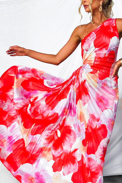 Ellis & Johnson™  | Vibrant Tropical Evening Dress
