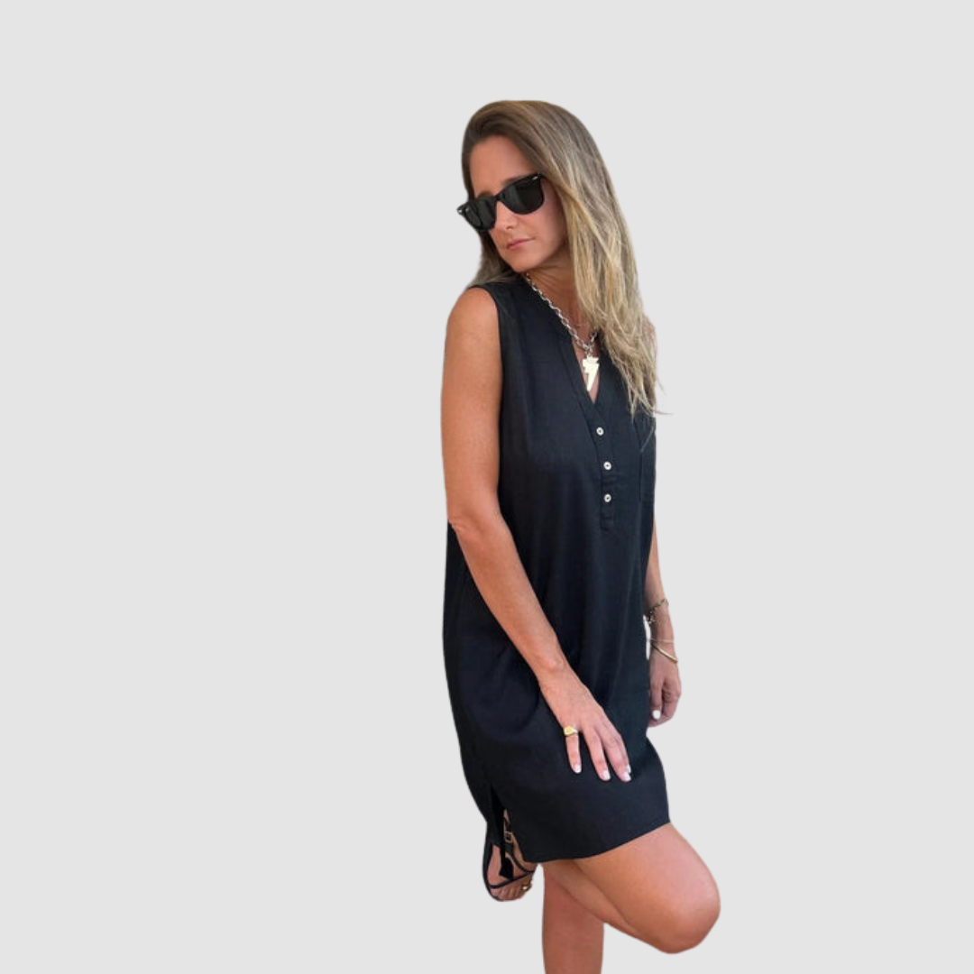 Audry™ Stylish Cotton Dress