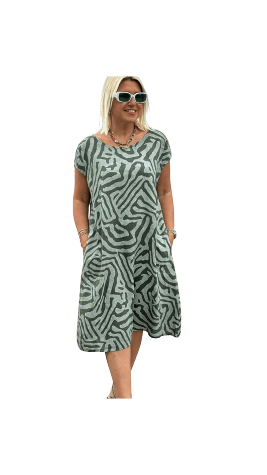 Lily™ | Round Neck Summer Dress.