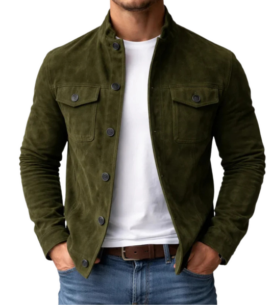 Elwyn™ | Stylish Suede Jacket