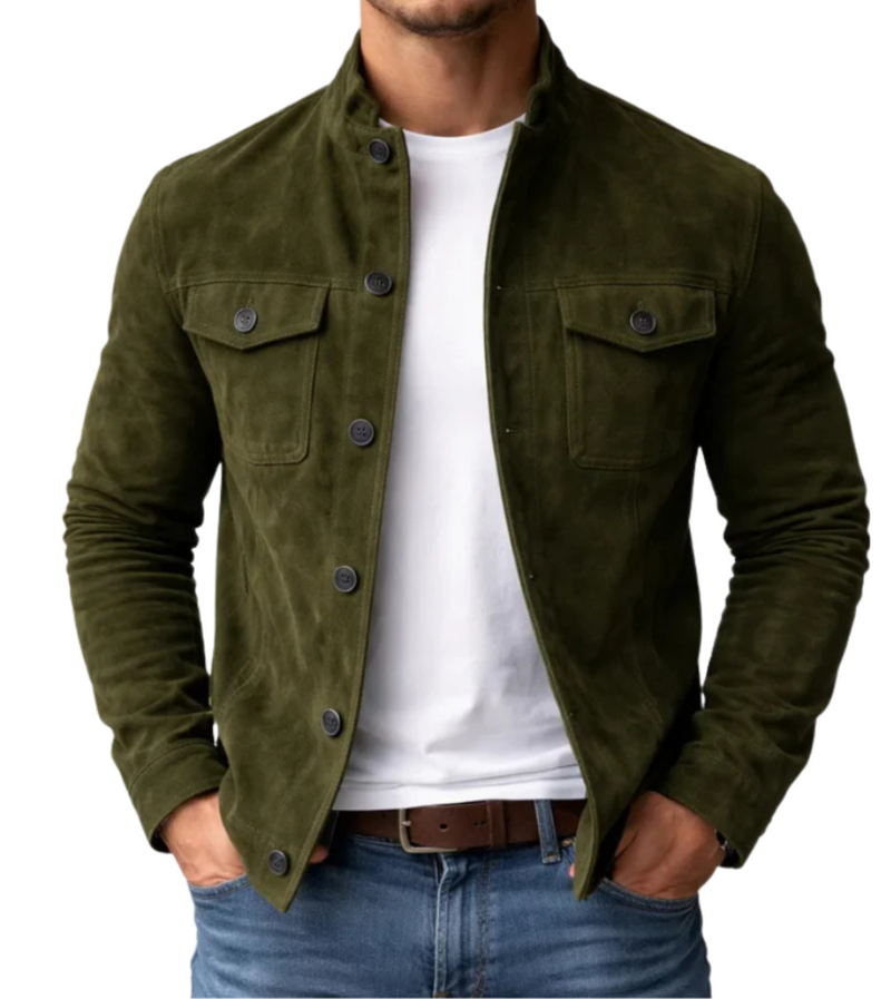 Elwyn™ | Stylish Suede Jacket