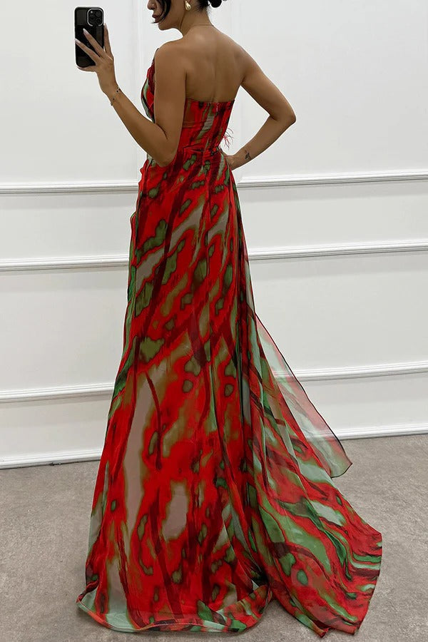 ARVELYNE™ | Vibrant Draped Dress