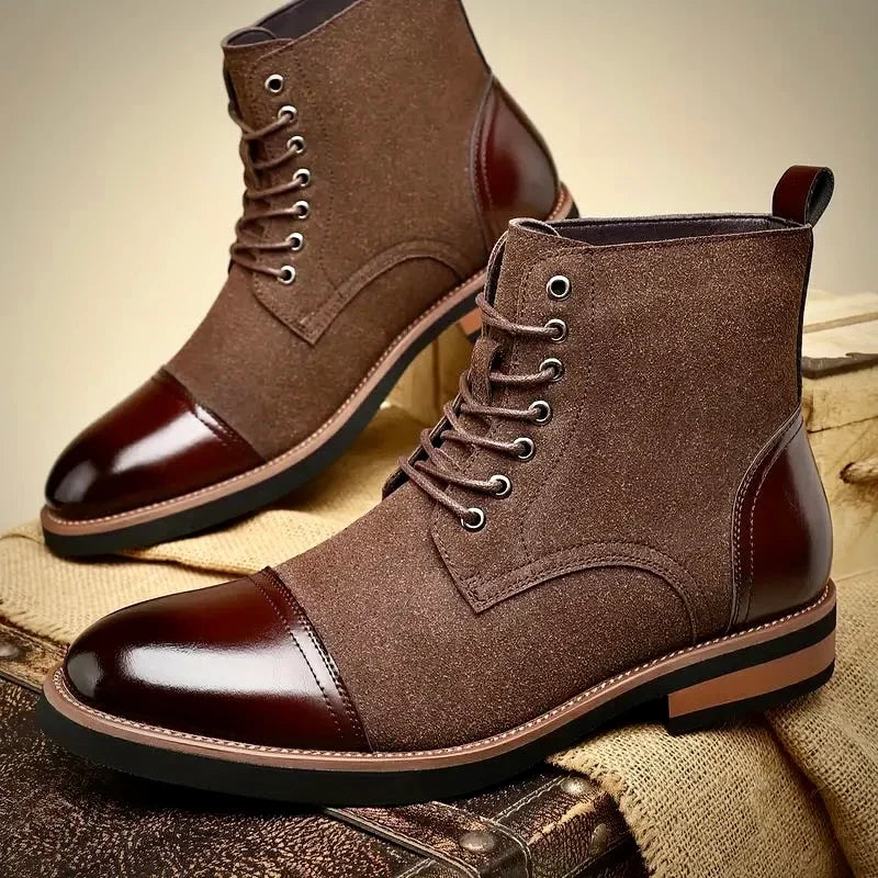 Oliver™ | Oxford Leather Boots