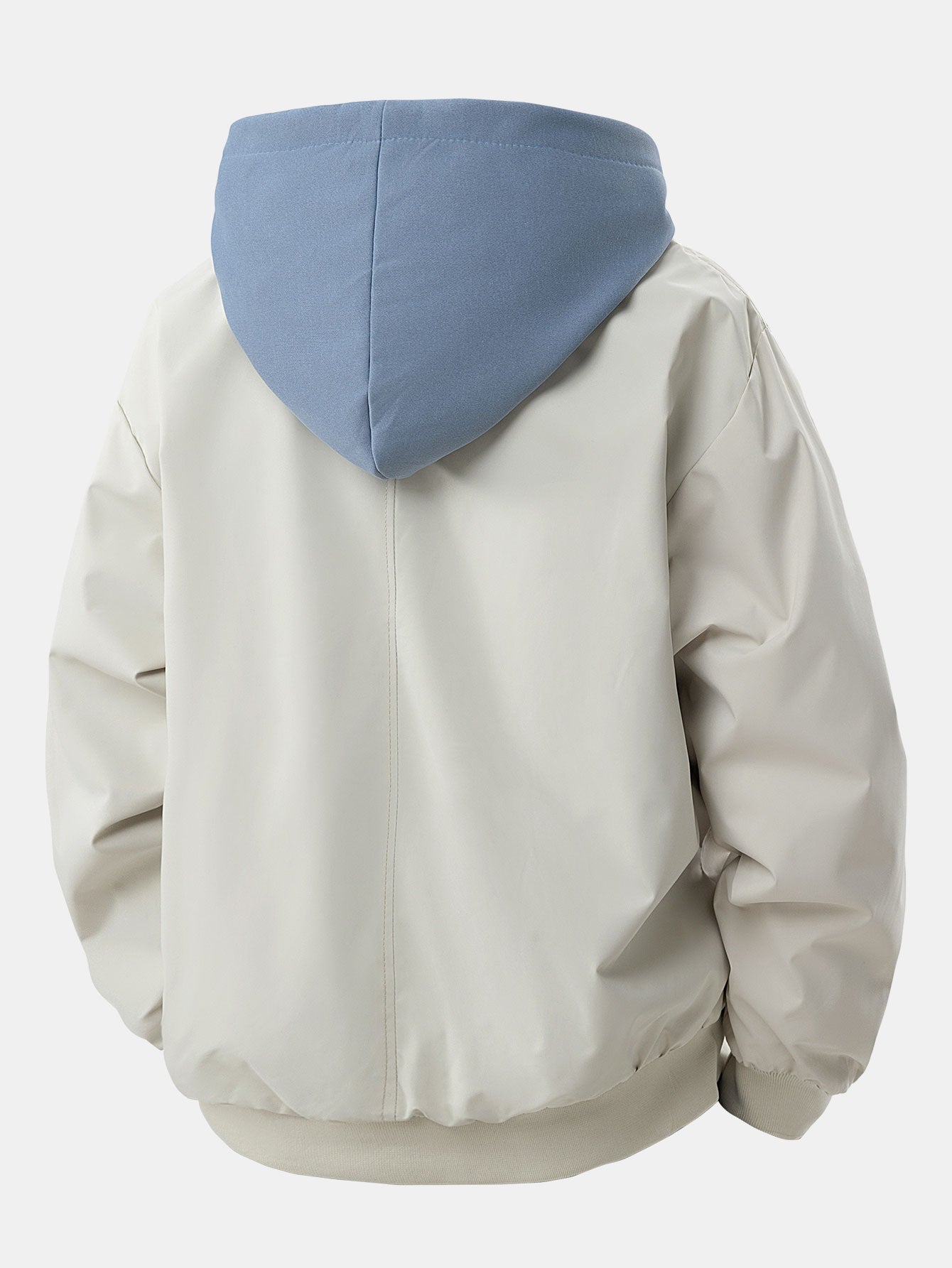 Contrast 2 In 1 Hooded Bomber Jacket