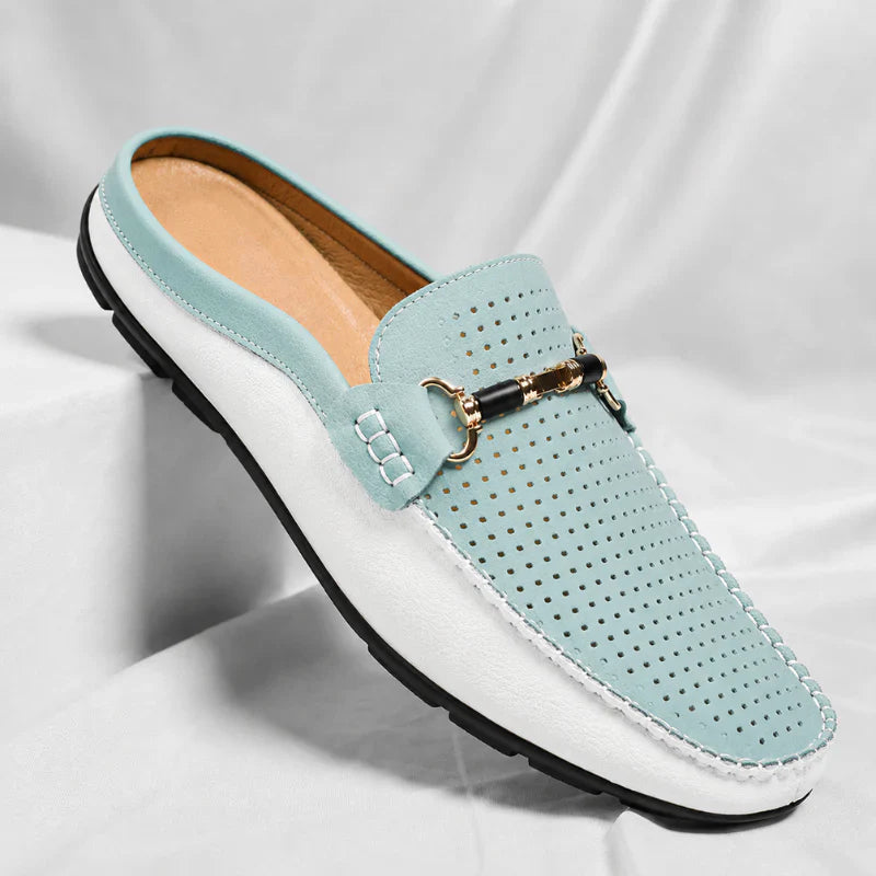 Hudson™ | Italian Leather Slides