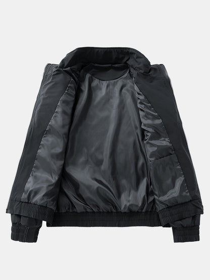 Relax Fit Embroidered Racing Jacket