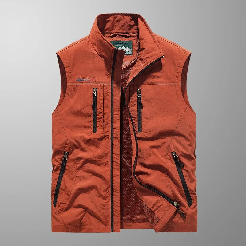 Vincent | Breathable Multi-Pocket Utility Vest