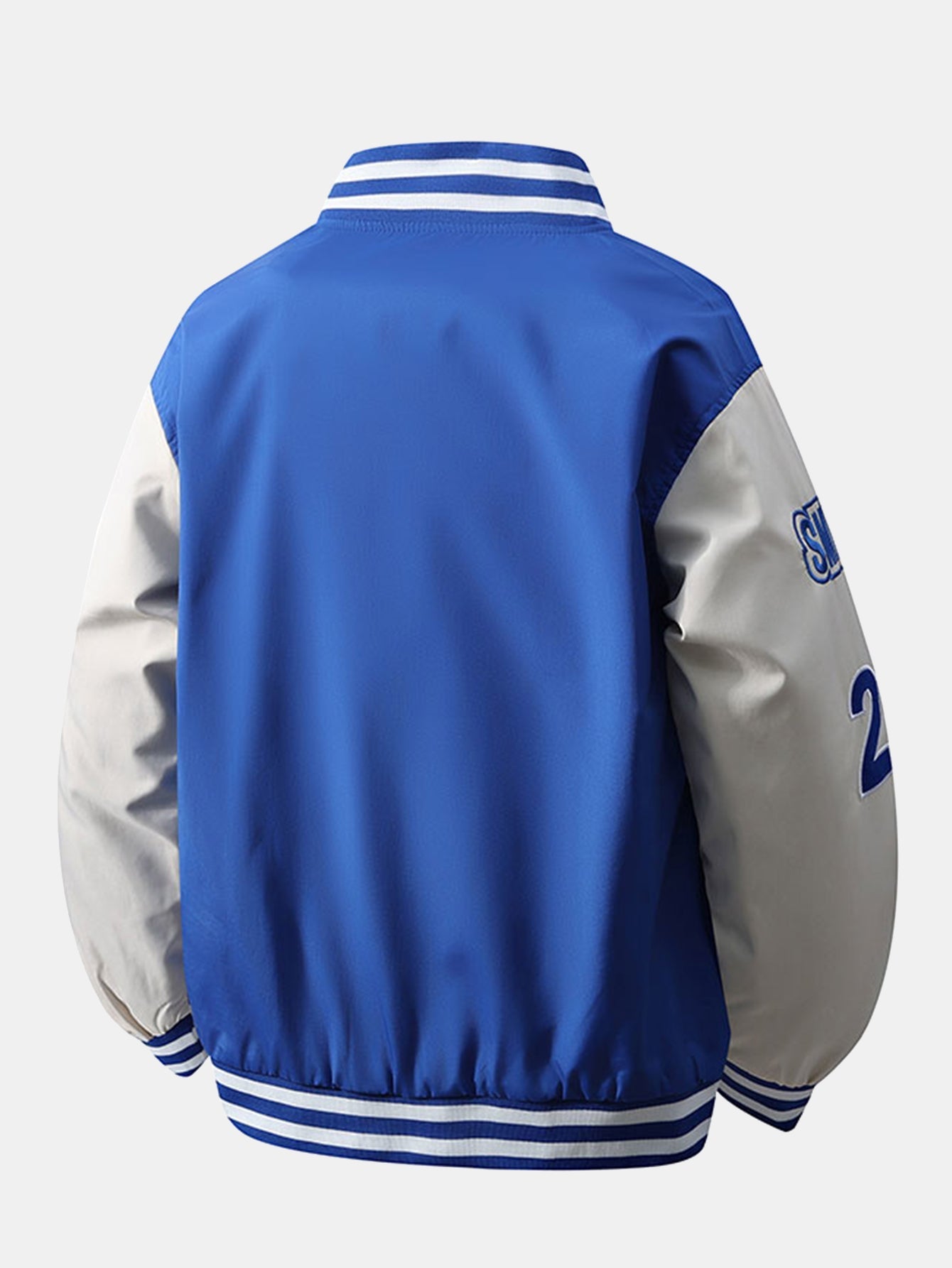 Varsity Embroidered Baseball Jacket