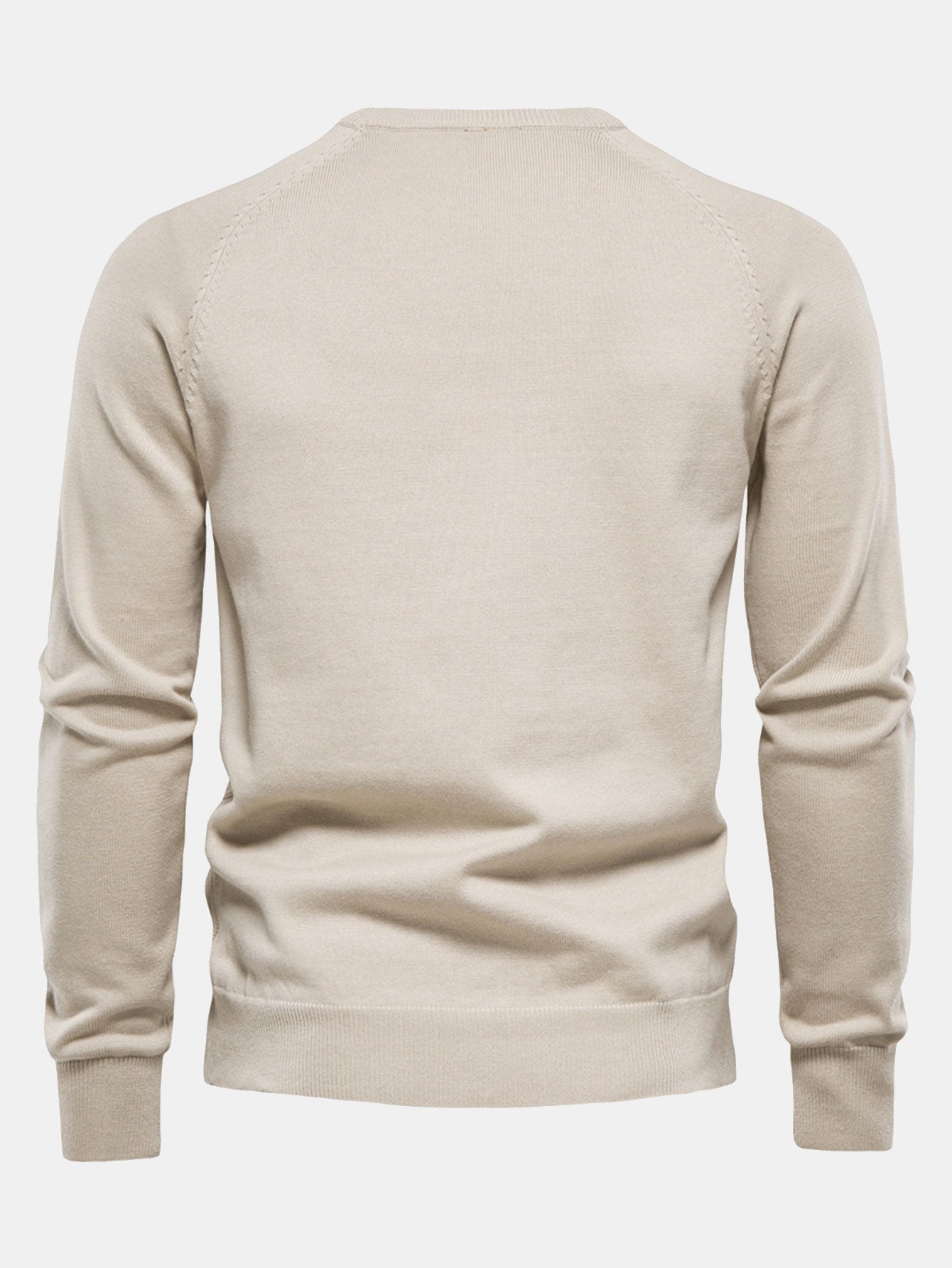 Geometry Jacquard Crewneck Sweater