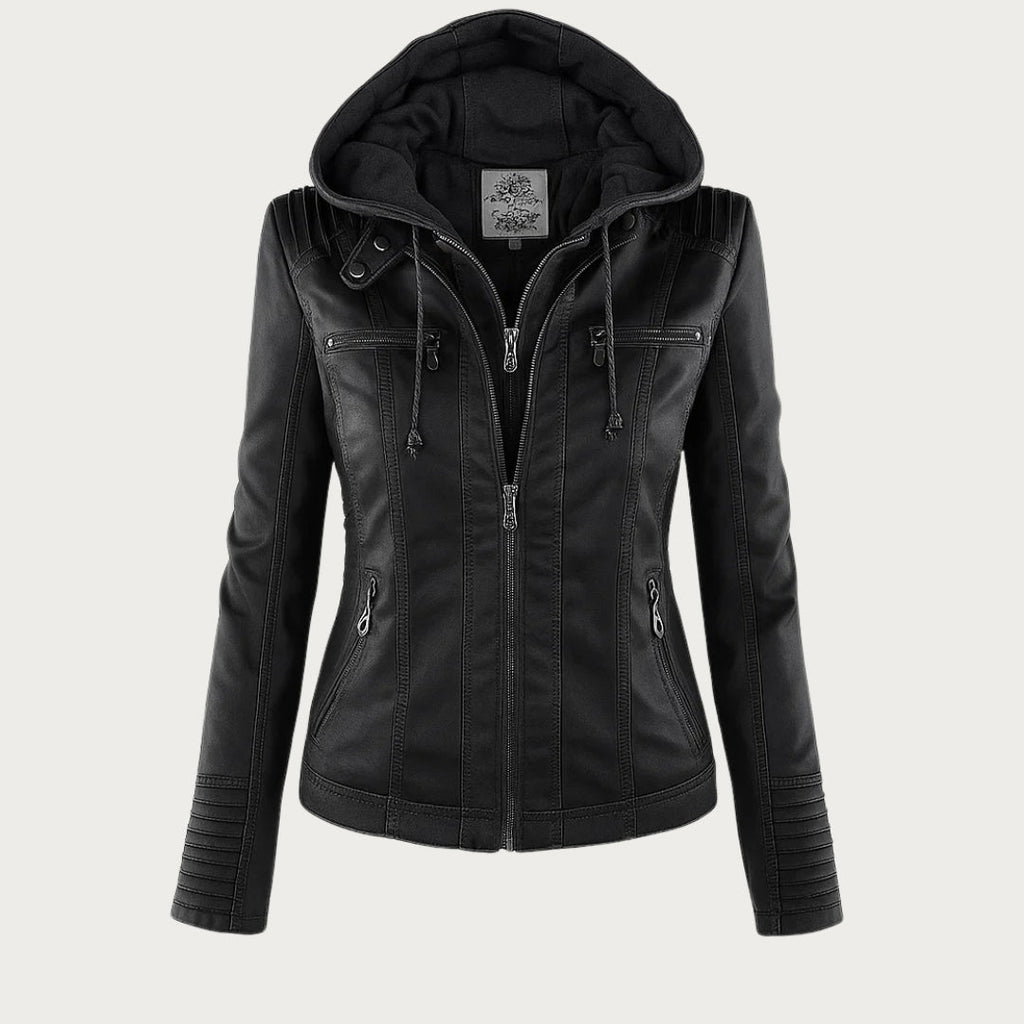 CHARLOTTE ROBUST & ELEGANT LEATHER JACKET