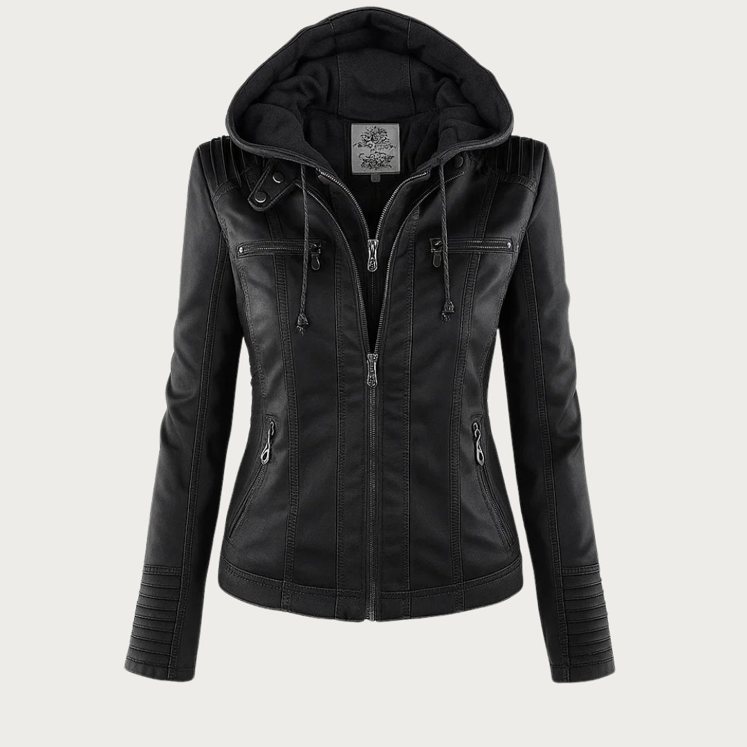 CHARLOTTE ROBUST & ELEGANT LEATHER JACKET