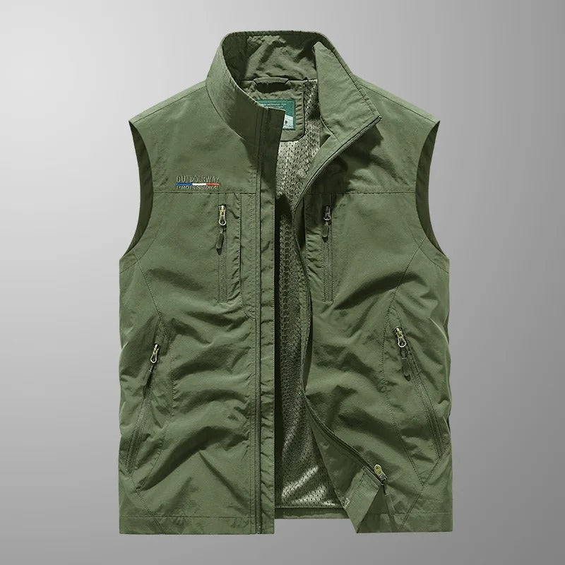 Vincent | Breathable Multi-Pocket Utility Vest