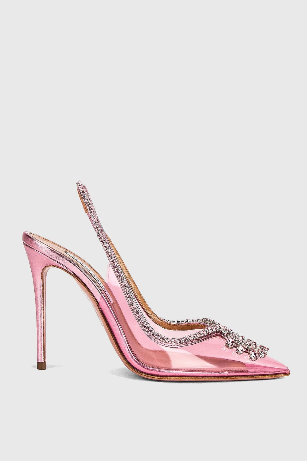 Isla Rhinestone Embellished Pumps - Pink