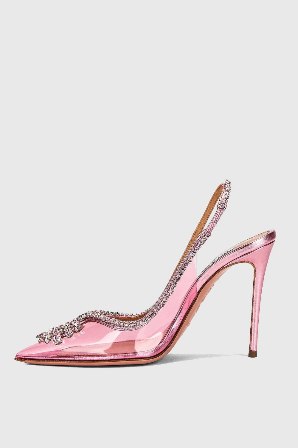 Isla Rhinestone Embellished Pumps - Pink