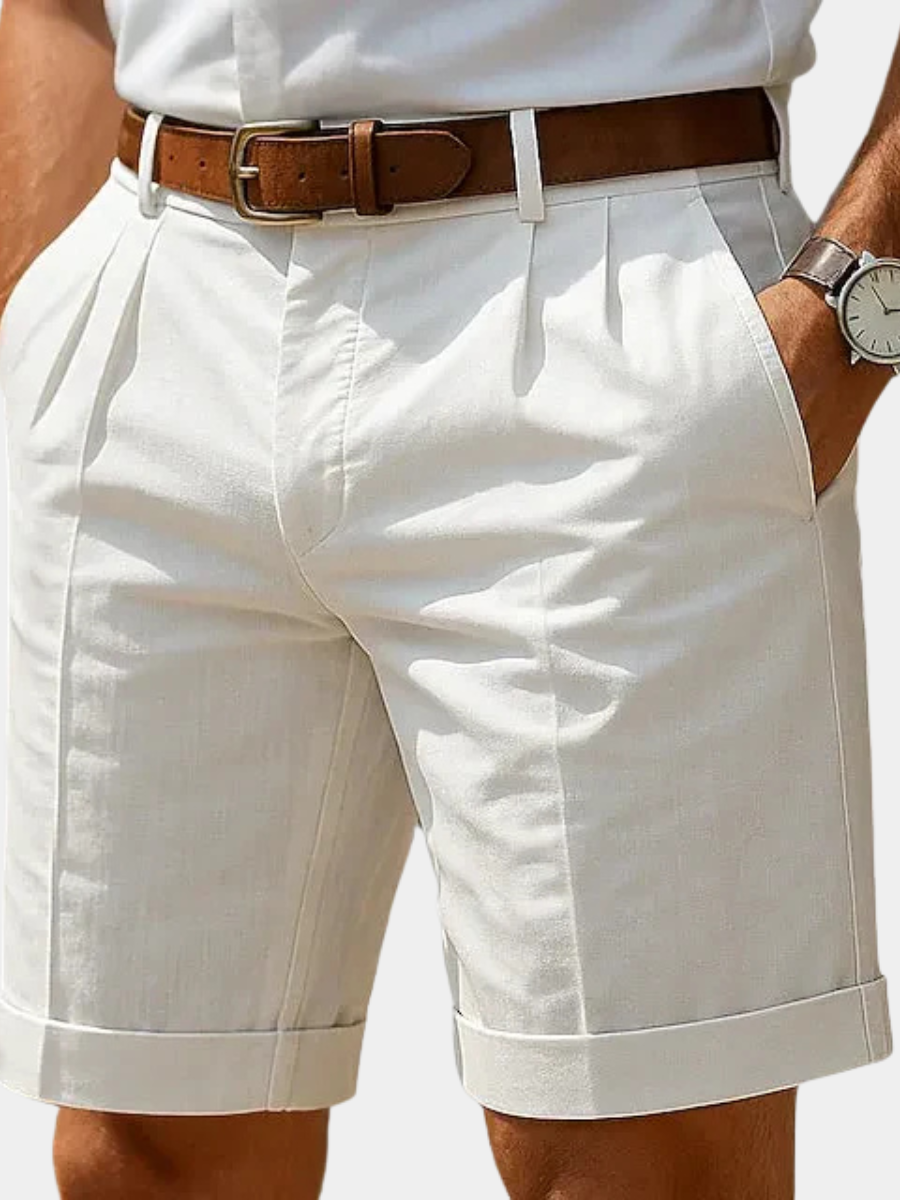 JACKSON | Premium Pleated Summer Shorts for Men