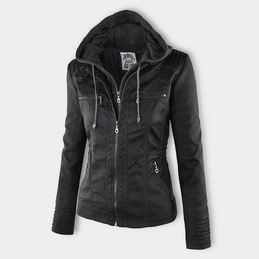 CHARLOTTE ROBUST & ELEGANT LEATHER JACKET