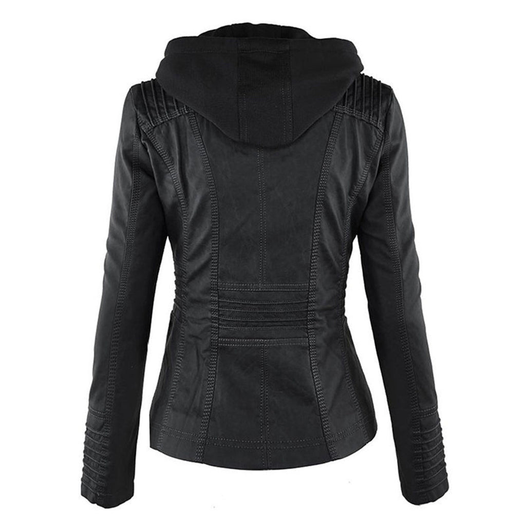 CHARLOTTE ROBUST & ELEGANT LEATHER JACKET