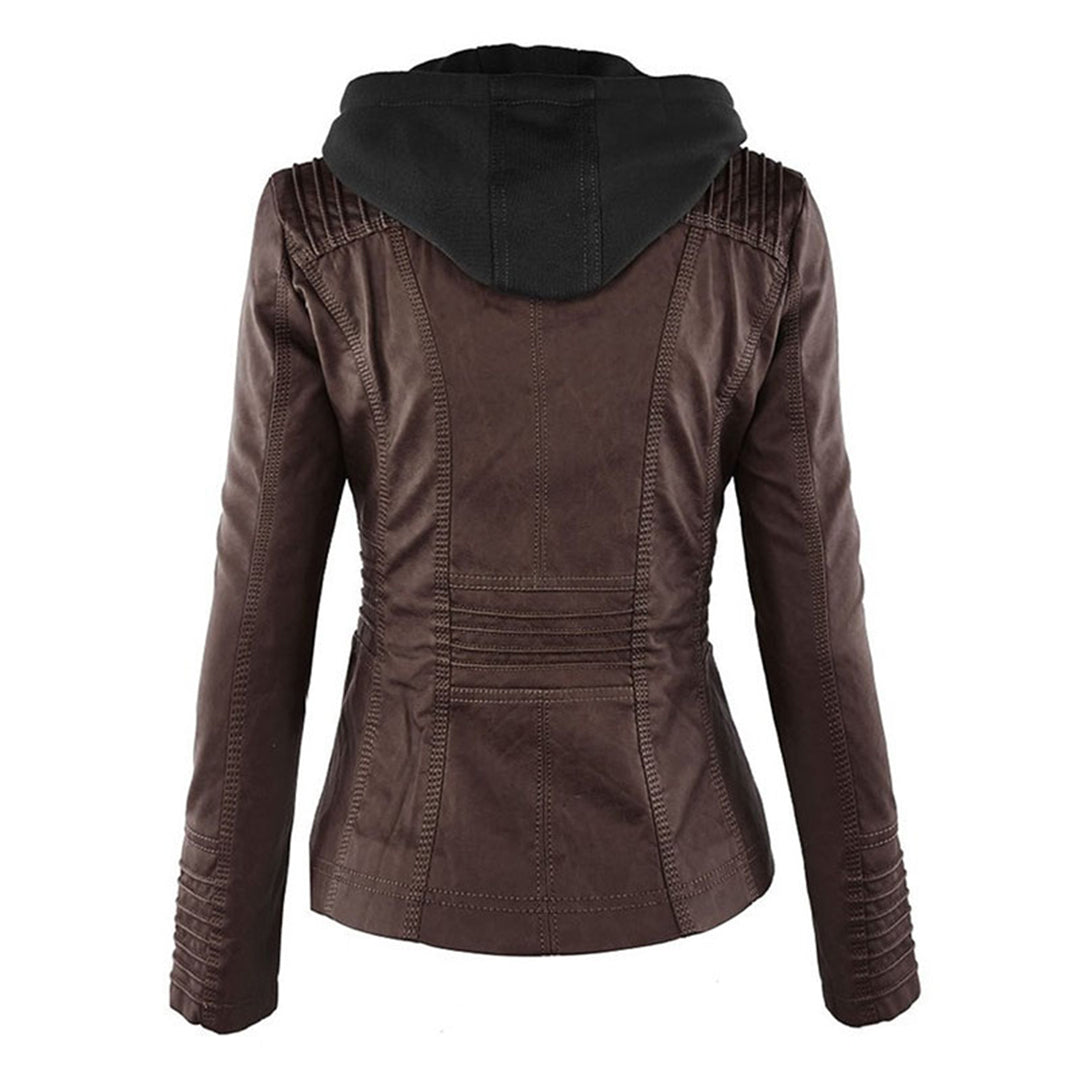 CHARLOTTE ROBUST & ELEGANT LEATHER JACKET