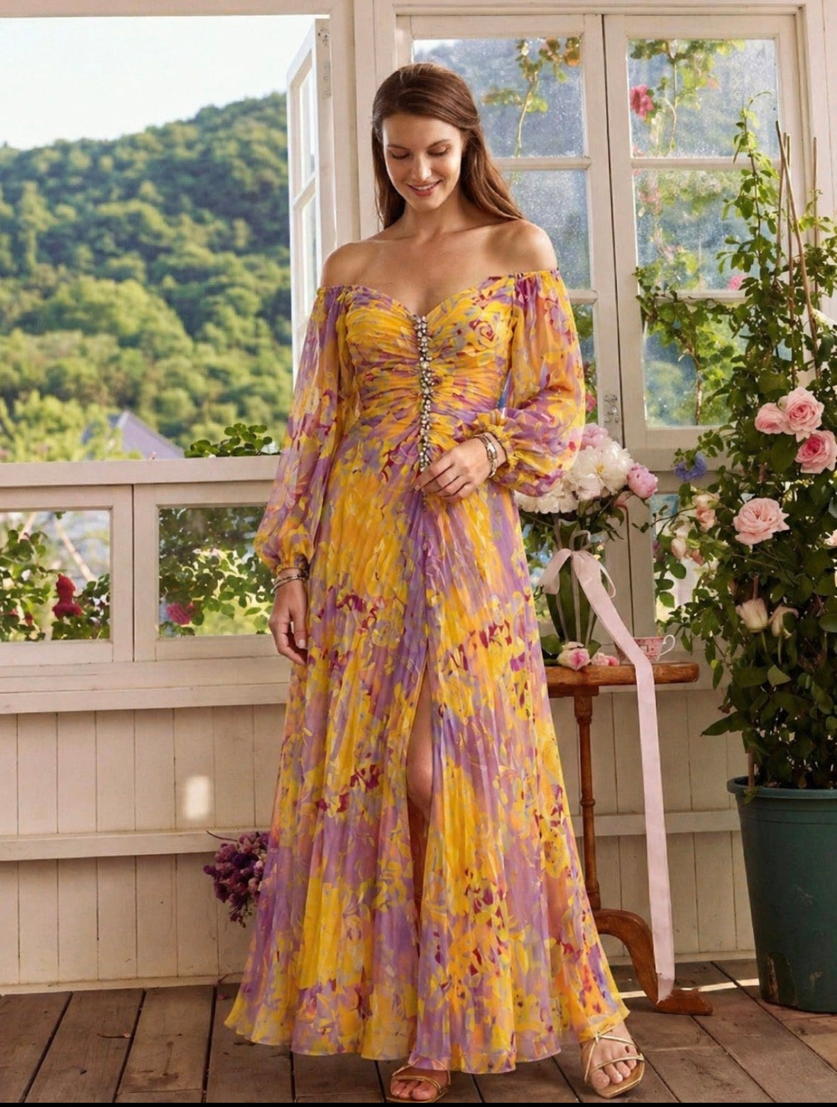 ARVELYNE™  | Elegant Dress with V-Neck