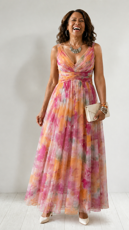 ARVELYNE™ | Soft Wrap Maxi Dress