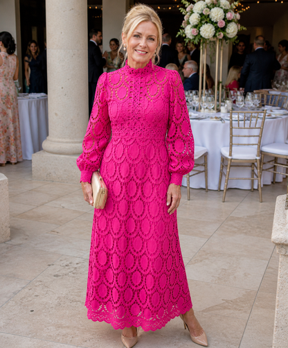 ARVELYNE™ | Lace Midi Dress