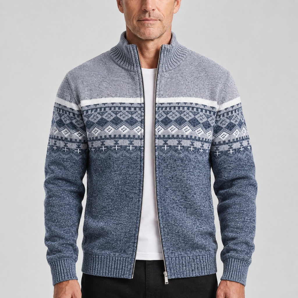 ELLICON ZIP-KNIT CARDIGAN