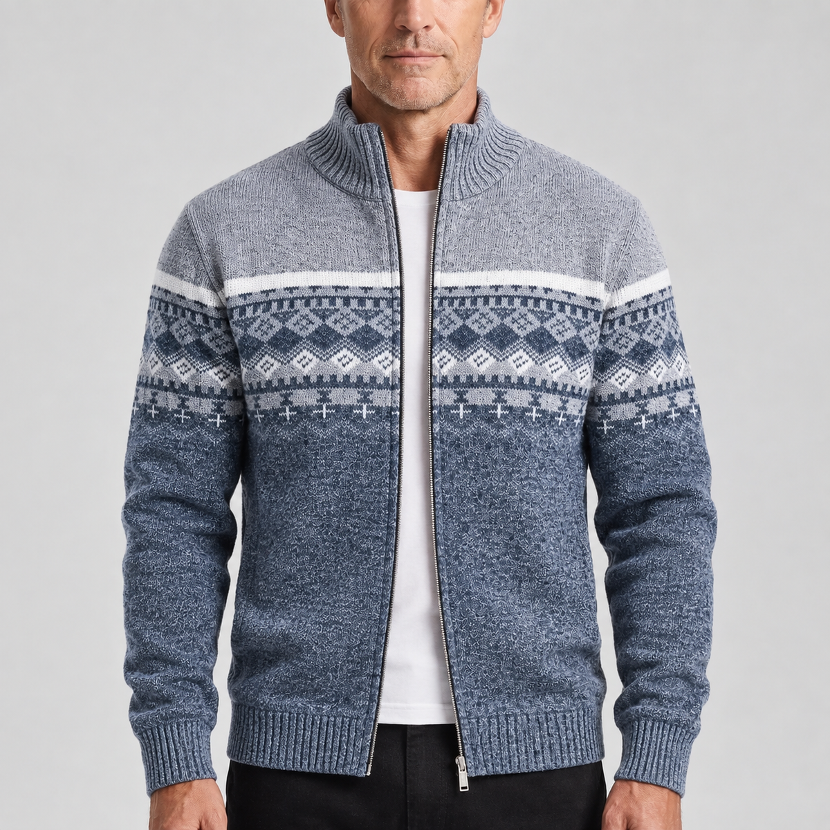 ELLICON ZIP-KNIT CARDIGAN