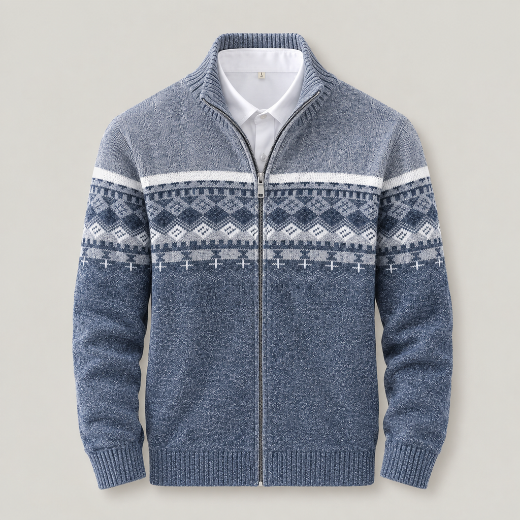 ELLICON ZIP-KNIT CARDIGAN