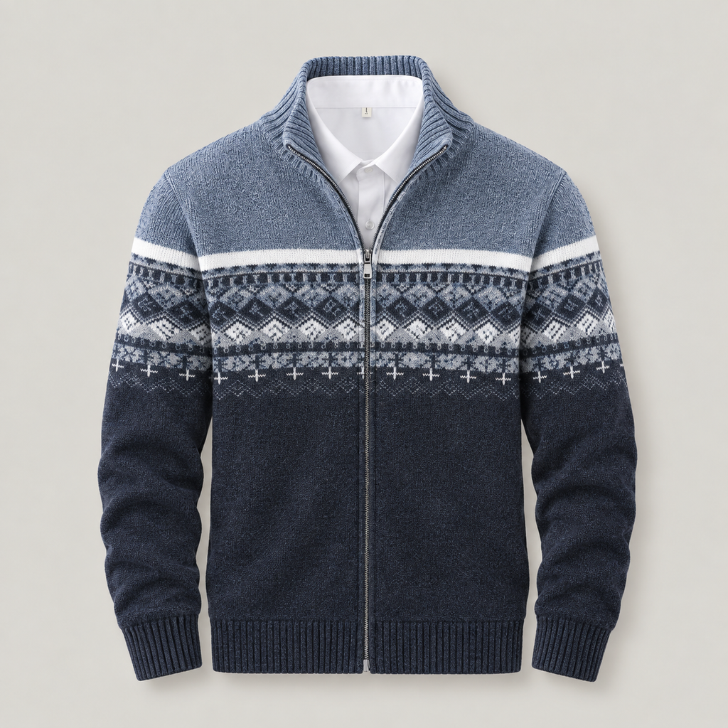 ELLICON ZIP-KNIT CARDIGAN