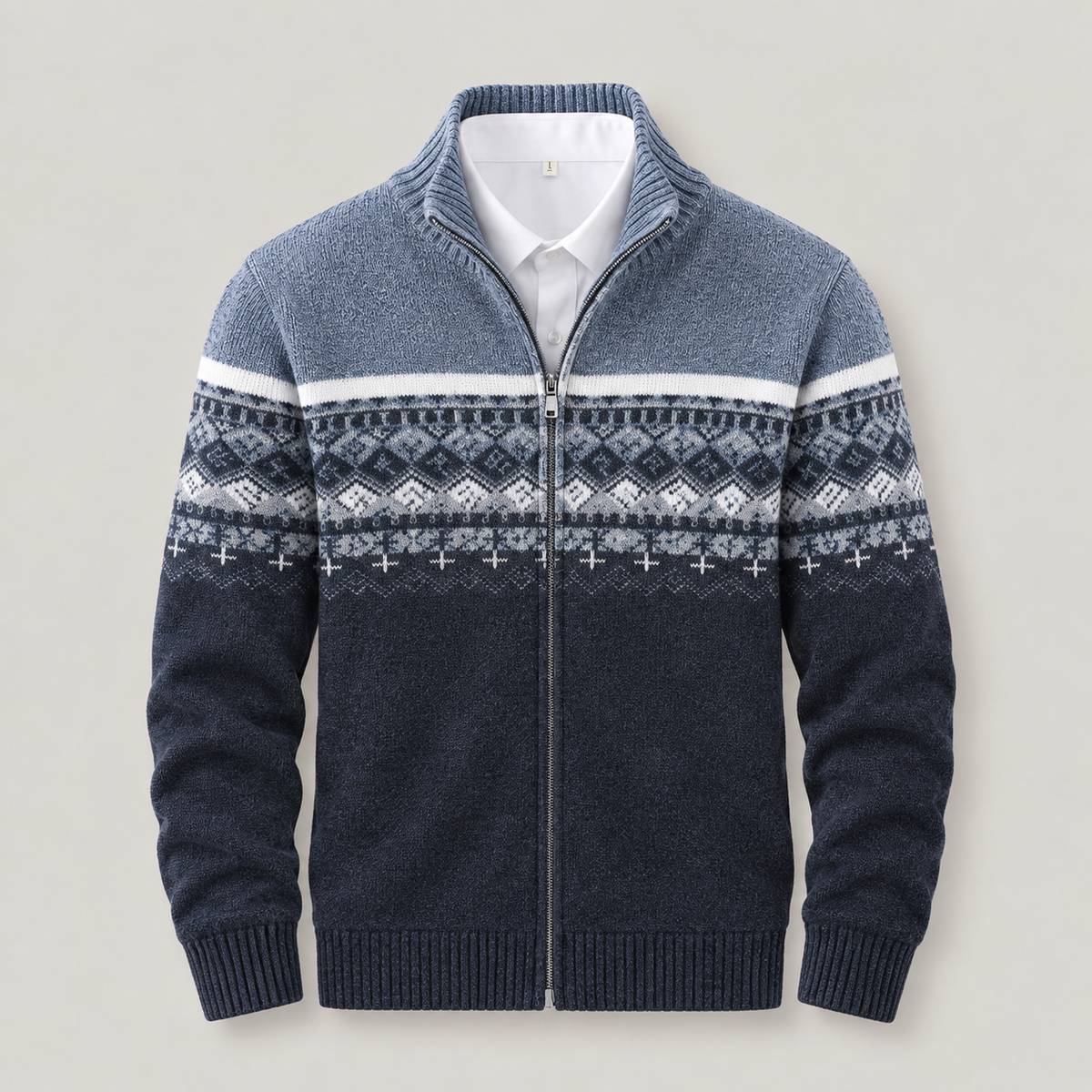 ELLICON ZIP-KNIT CARDIGAN