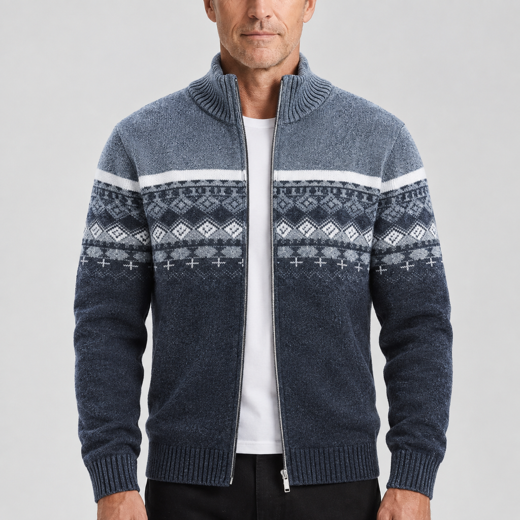 ELLICON ZIP-KNIT CARDIGAN