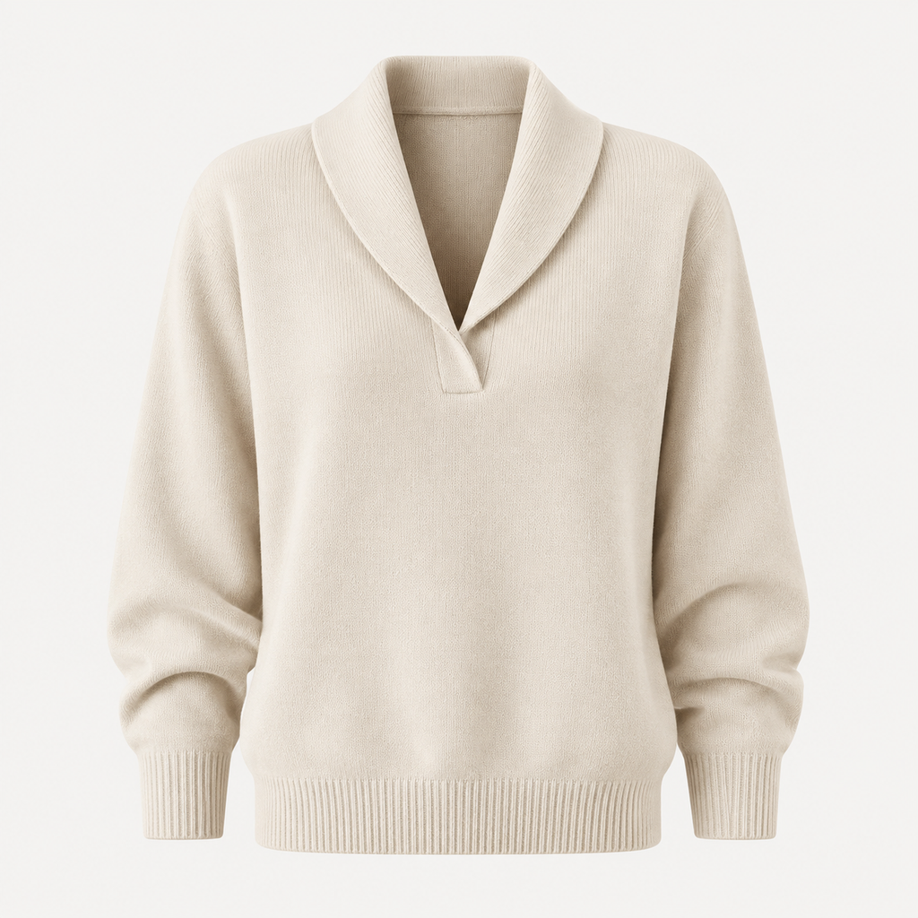ELARA  V-NECK SWEATER