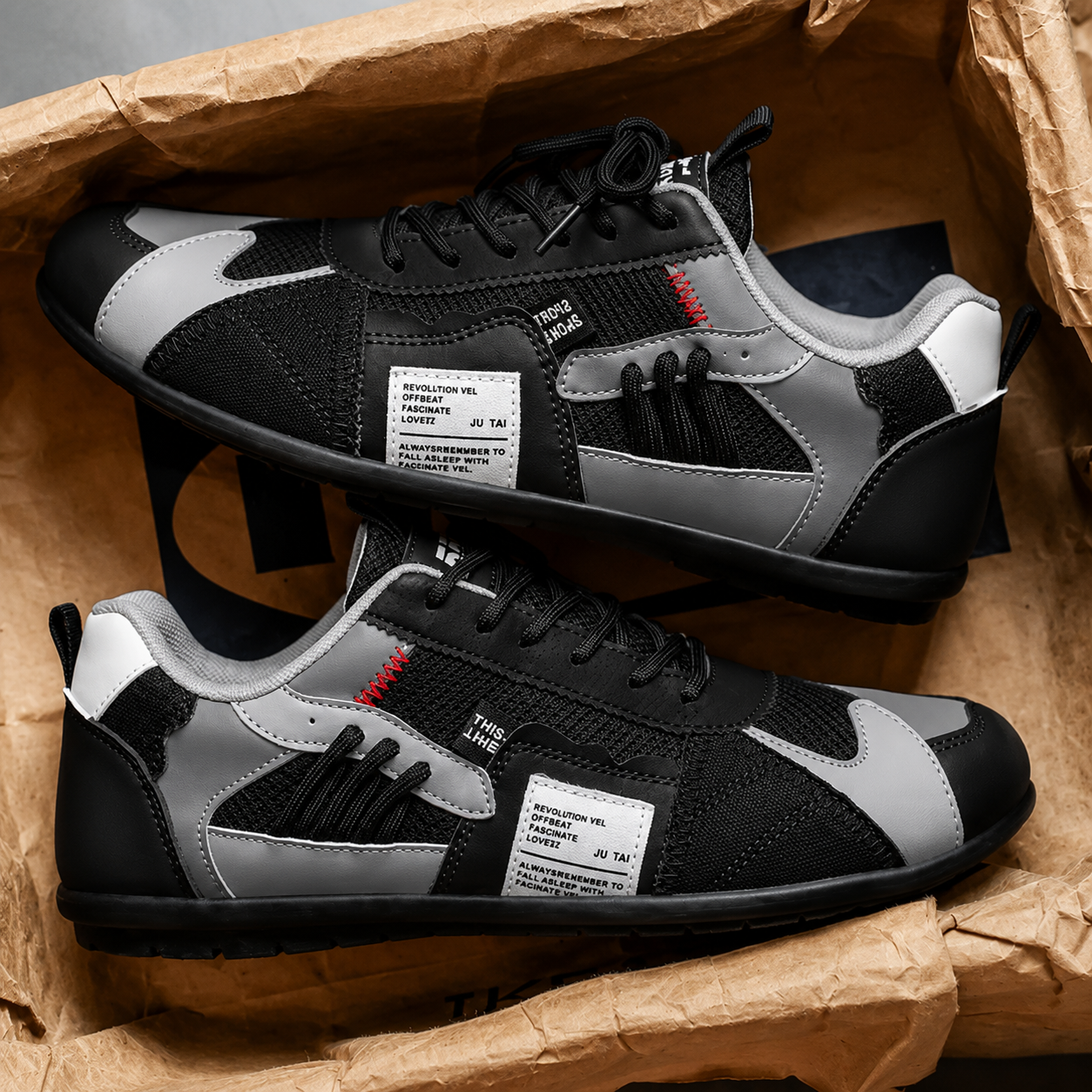 Sawyer™ | Retro Leather Sneakers