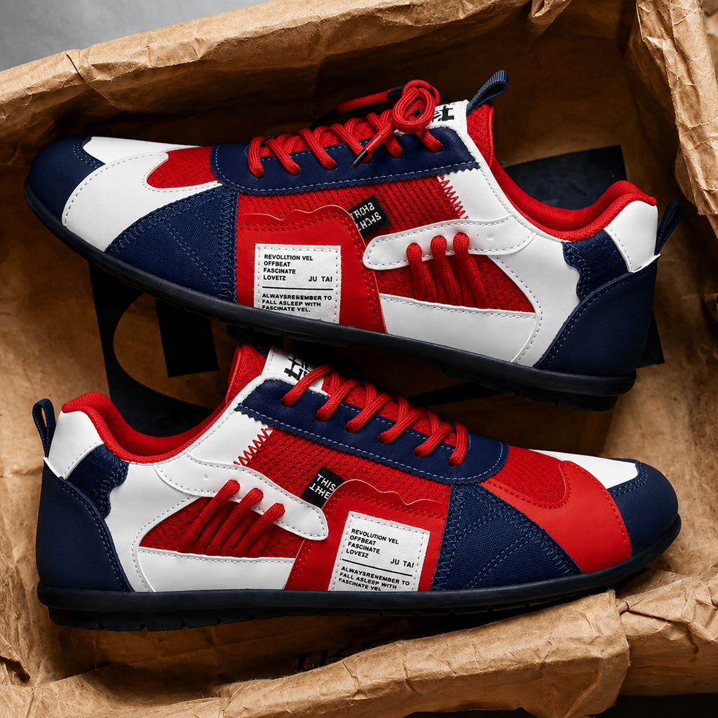Sawyer™ | Retro Leather Sneakers