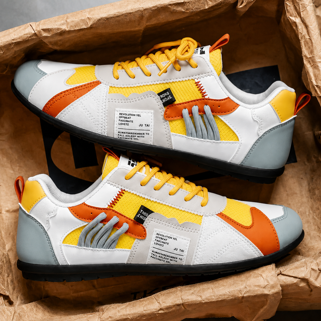 Sawyer™ | Retro Leather Sneakers