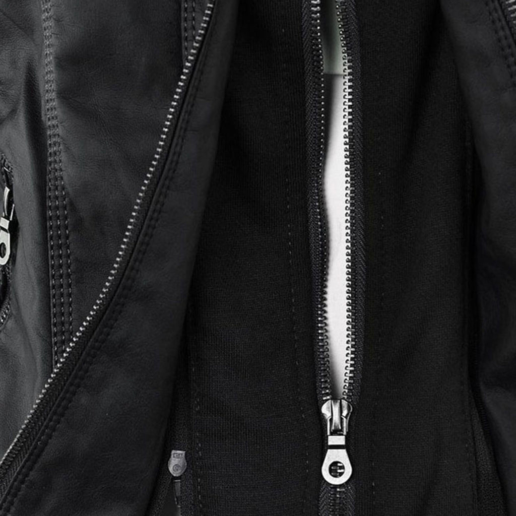 CHARLOTTE ROBUST & ELEGANT LEATHER JACKET