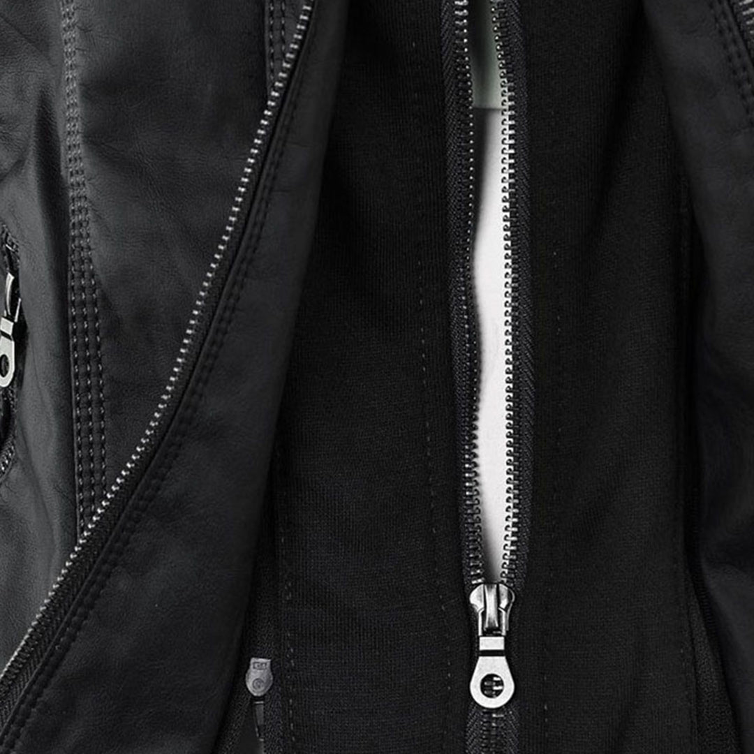CHARLOTTE ROBUST & ELEGANT LEATHER JACKET